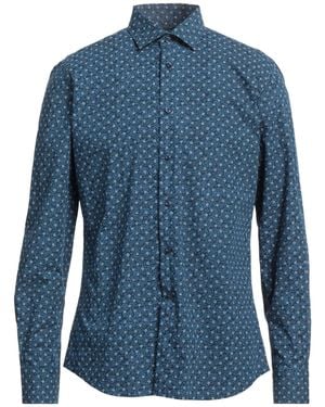 Domenico Tagliente Chemise - Bleu