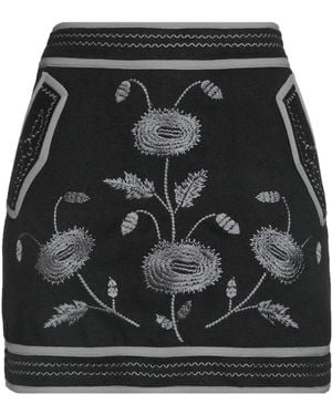 Antik Batik Minirock - Schwarz
