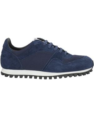 Spalwart Midnight Trainers Leather, Textile Fibres - Blue