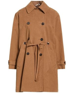 High Overcoats & Trench Coats - Brown