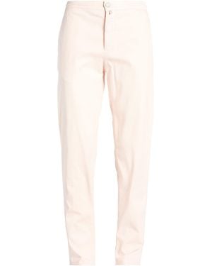 Kiton Light Trousers Cotton, Lyocell, Elastane - Natural