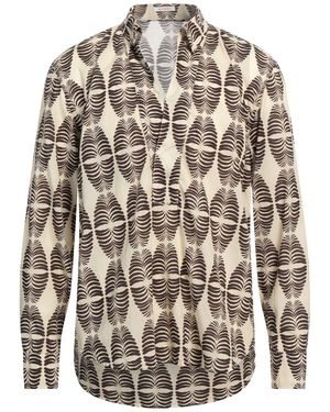 Officina 36 Cream Shirt Cotton - White