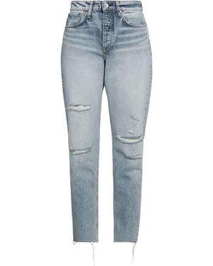 Rag & Bone Denim Trousers - Blue