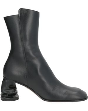 McQueen Botines De Caña Alta - Negro