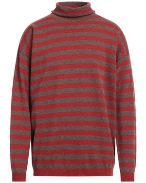 Lardini Rollkragenpullover - Rot