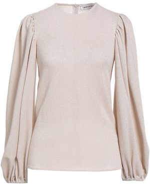 Shirtaporter Top Viscose, Polyester, Elastane - Natural
