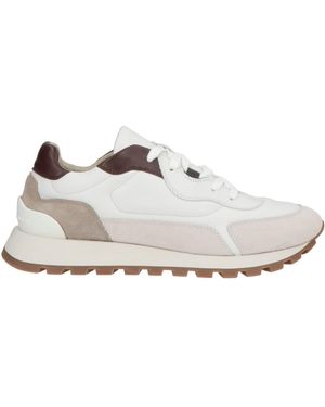 Brunello Cucinelli Light Sneakers Leather - White