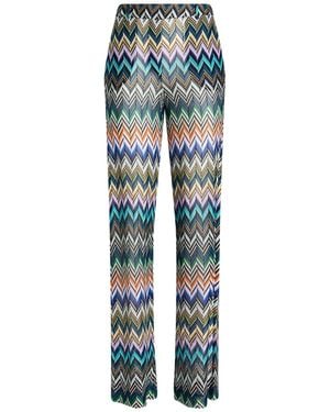 Missoni Trousers Viscose - Blue