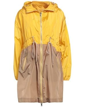 Violanti Overcoat & Trench Coat - Yellow