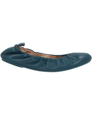 Gianvito Rossi Ballet Flats Leather - Blue