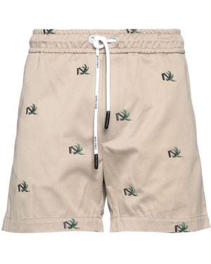 Palm Angels Shorts & Bermudashorts - Natur