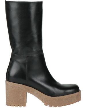 CHAMP DE FLEURS® Boot Leather - Black