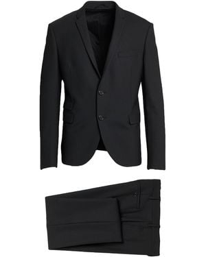 Neil Barrett Suit Polyester, Virgin Wool, Elastane - Black