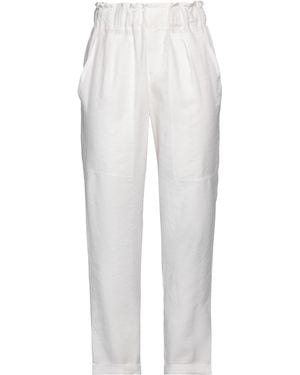 RUE DU BAC Trouser - White