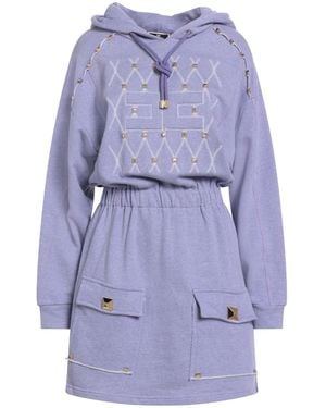 Elisabetta Franchi Mini-Kleid - Lila