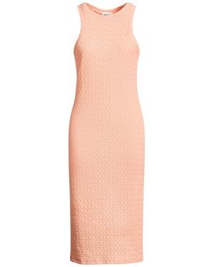 Berna Midi Dress Cotton, Polyester, Elastane - White