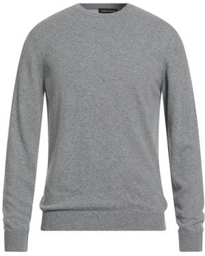 ALESSANDRO DI LORENZO Jumper Wool, Viscose, Cashmere, Polyamide - Grey