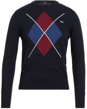 Harmont & Blaine Midnight Sweater Wool, Viscose, Polyamide, Cashmere - Blue