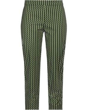 Diana Gallesi Pants Cotton, Elastane - Green