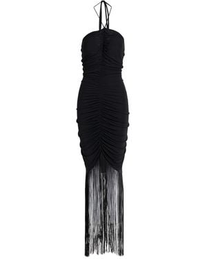 ANDAMANE Maxi Dress Polyester, Elastane - Black