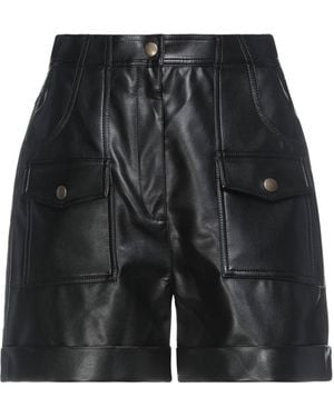 Philosophy Di Lorenzo Serafini Shorts & Bermuda Shorts Polyurethane, Viscose - Black