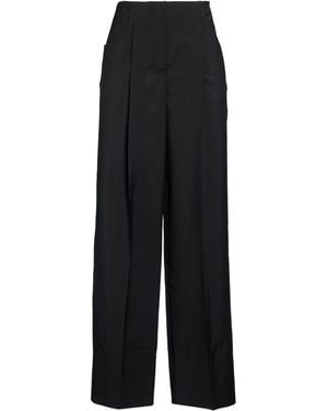 Fendi Trousers Wool, Mohair Wool - Black