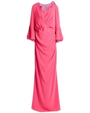 Talbot Runhof Maxi Dress Triacetate, Polyester - Pink