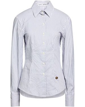 Frankie Morello Lilac Shirt Cotton, Polyamide, Viscose, Elastane - Blue