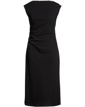 Theory Midi Dresses - Black