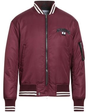 Iceberg Jacket Polyamide, Acrylic, Wool - Red