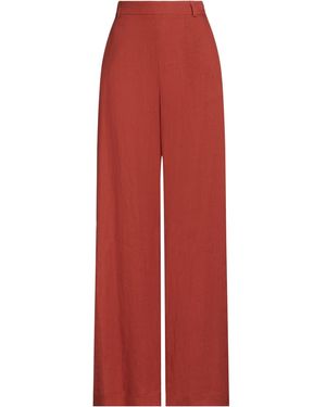 Niu Trousers Linen - Red