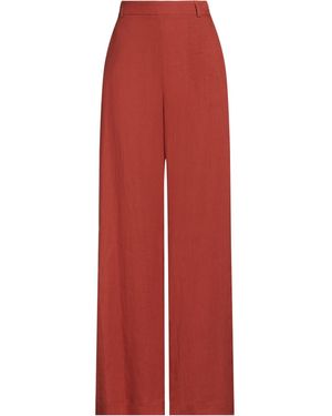 Niu Trousers Linen - Red