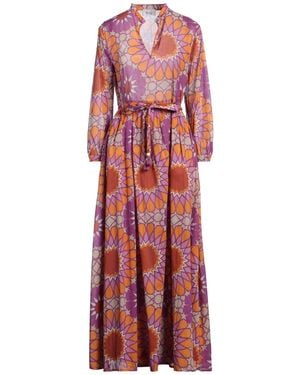 Niu Maxi Dress Cotton - Red