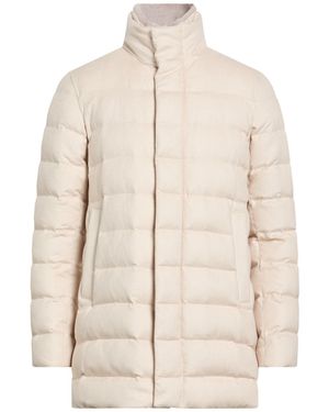 Herno Cream Puffer Silk, Cashmere - Natural