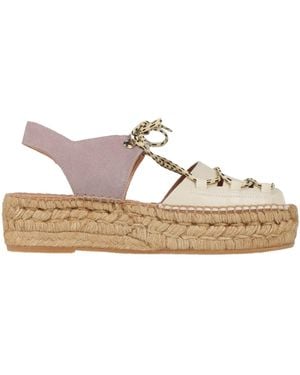 Naguisa Espadrilles Leather - White