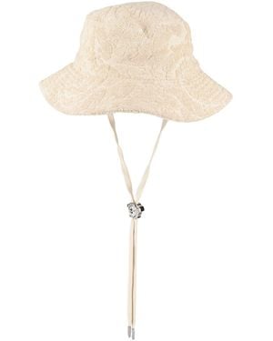 Versace Chapeau - Blanc