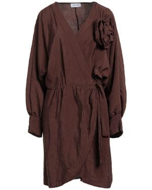 Motel Mini Dress Modal, Polyester - Brown