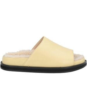 Wandler Pastel Sandals Leather - White