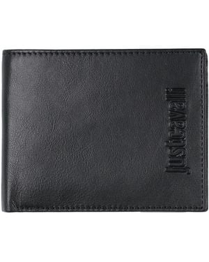 Just Cavalli Wallet Cow Leather - Black