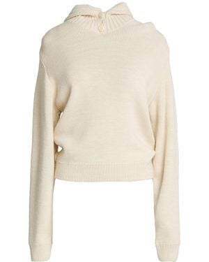 Lemaire Cream Sweater Acrylic, Alpaca Wool, Wool - White