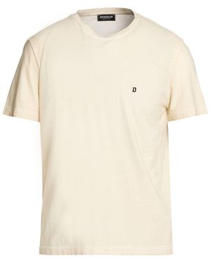 Dondup Cream T-Shirt Cotton - Natural