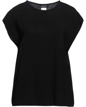 Fabiana Filippi Top Viscose, Elastane - Black