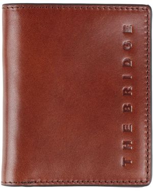 The Bridge Wallet Leather - Brown