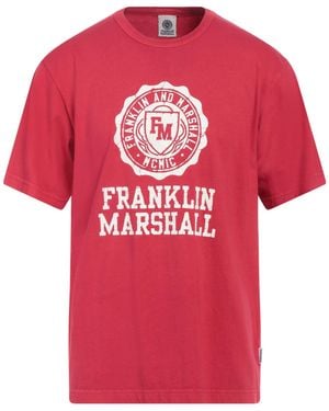 Franklin & Marshall T-shirt - Rosso