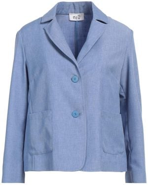 Niu Blazer Polyester, Cotton - Blue