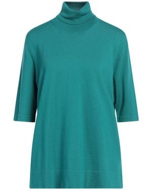 Marina Rinaldi Turtleneck Virgin Wool - Blue