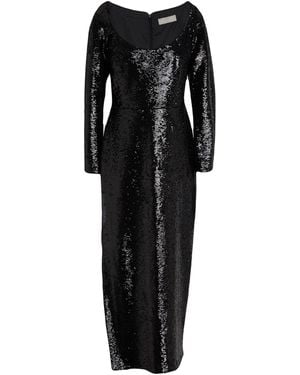 Rasario Maxi Dress Viscose, Polyester - Black