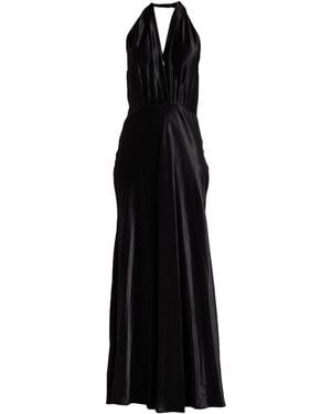 Pinko Maxi Dress Viscose - Black