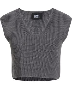 Alpha Studio Sweater - Gray