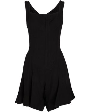 Limi Feu Playsuit Cellulose, Cupro - Black